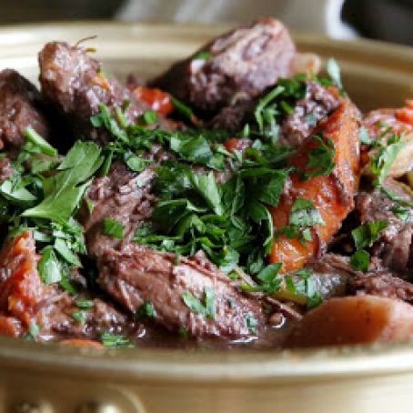 Slow-Cooker Red Wine Beef Stew