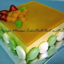 Mango Mousse Cake