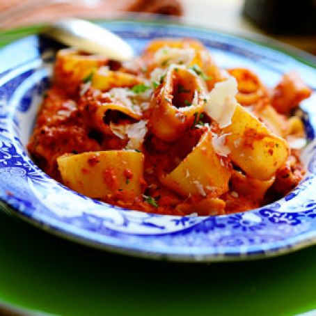 Quick and Easy Roasted Red Pepper Pasta