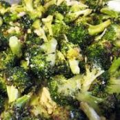 Roasted Broccoli with Shallot, Fennel Seeds, and Parmesan