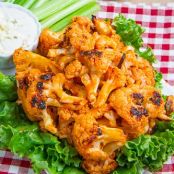 Buffalo Roasted Cauliflower