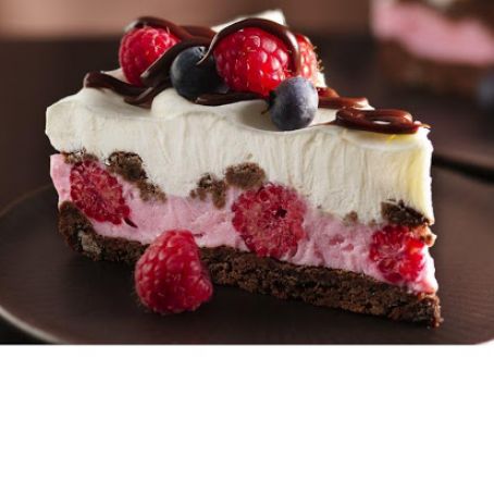 Chocolate and Berries Yogurt Dessert