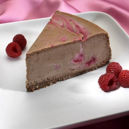 Chocolate Raspberry Cheesecake | Redbook Makeover Recipe