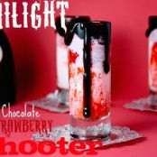 White Chocolate Strawberry Shooter