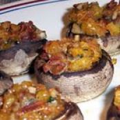 Snack: Bacon & Cheddar Stuffed Mushrooms