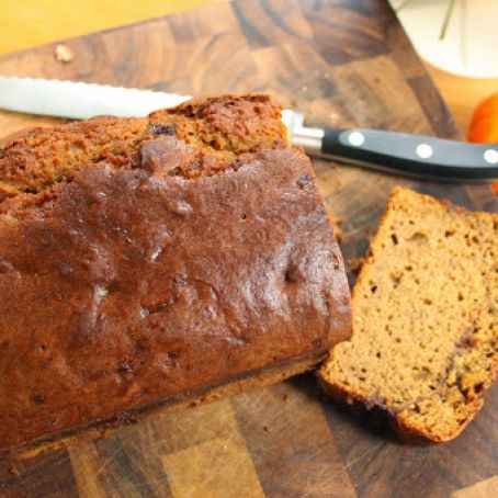 Cinnamon Pumpkin Banana Bread