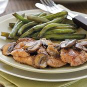 Pork with Mushroom Gravy