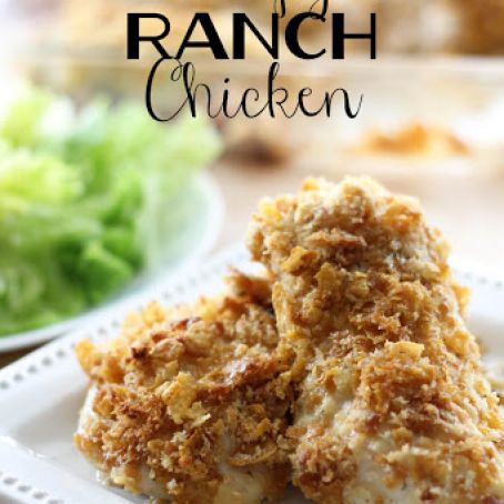 Baked Crispy Ranch Chicken