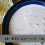 Crock-Pot Velveeta Queso Dip