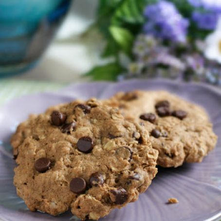 cookie - Gluten-Free Oatmeal Chocolate Chip Cookies