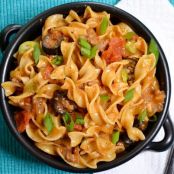 Beef Taco Pasta