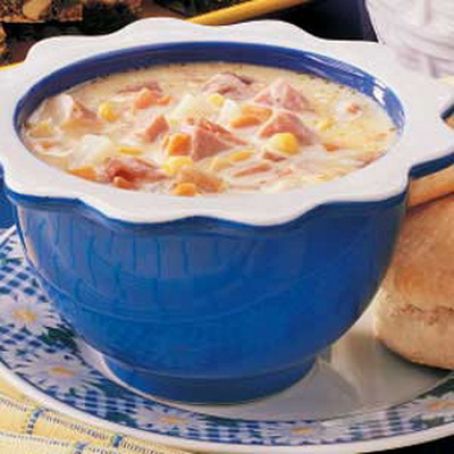 Cheesy Ham Chowder