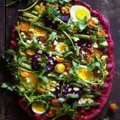 Beet Crust Pizza