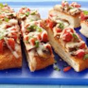Tomato and Mushroom Focaccia