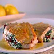Pork Chops Stuffed with Sun-Dried Tomatoes and Spinach