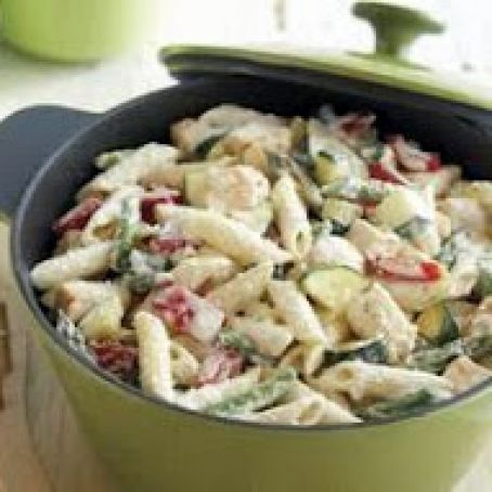 Creamy Pasta Primavera