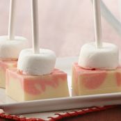 Peppermint White Hot Chocolate on a Stick