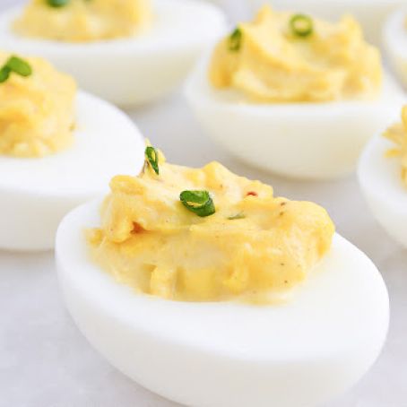 Curry Deviled Eggs