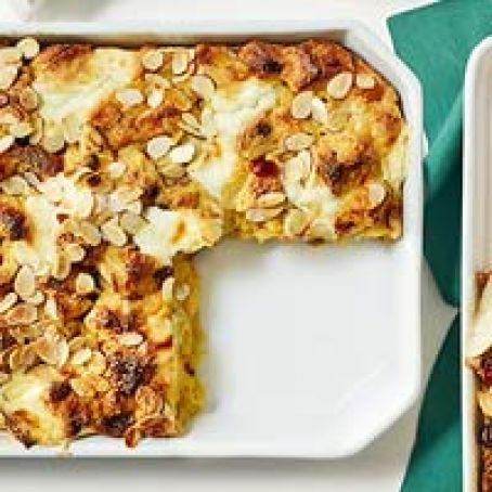 Orange Zest & Almond Panettone Strata