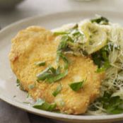 Parmigiano-Reggiano-Crusted Chicken Piccato