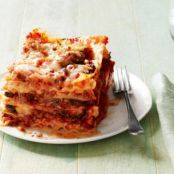 The Best Sausage Lasagna