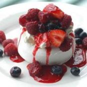 dessert - Pavlova