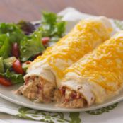 Zesty Chicken Tortilla Bake