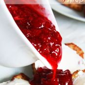 4 Ingredient Strawberry Syrup