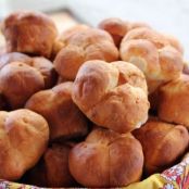 No-Knead Cloverleaf Rolls