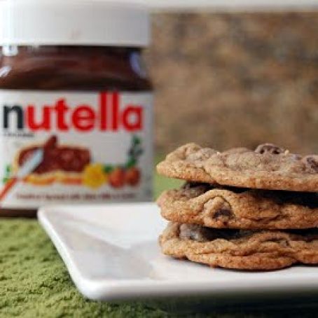 Nutella Chocolate Chip Cookies