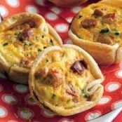 Spicy Mexican Quiche Cups