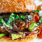 Sundried Tomato Caprese Turkey Meatloaf with Balsamic Caramelized Onions on Closet Cooking