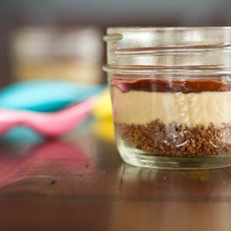 Mini Peanut Butter Cups in a Jar