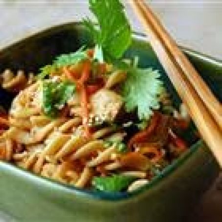Sesame Pasta Chicken Salad