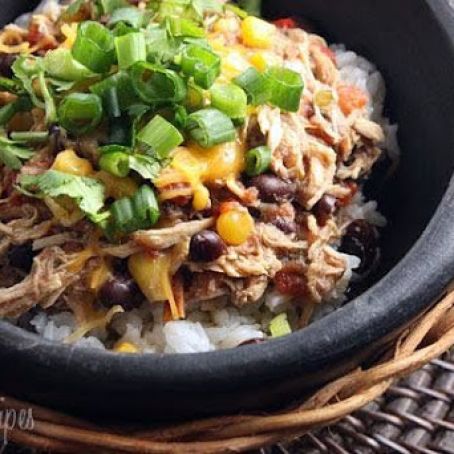 Crockpot Santa Fe Chicken