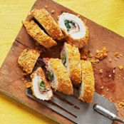Cornflake Chicken Cordon Bleu