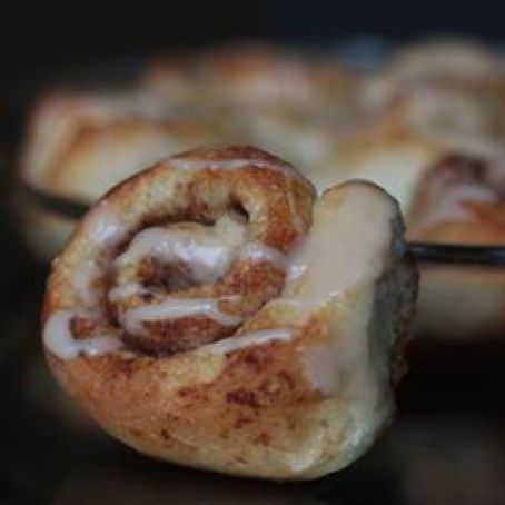 Cinnamon Rolls From Frozen Bread Dough with No Rise Variation