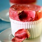 Frozen Blackberry Souffle