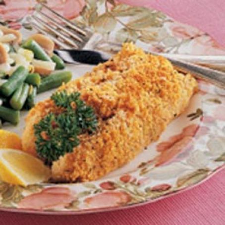 HERB-COATED COD