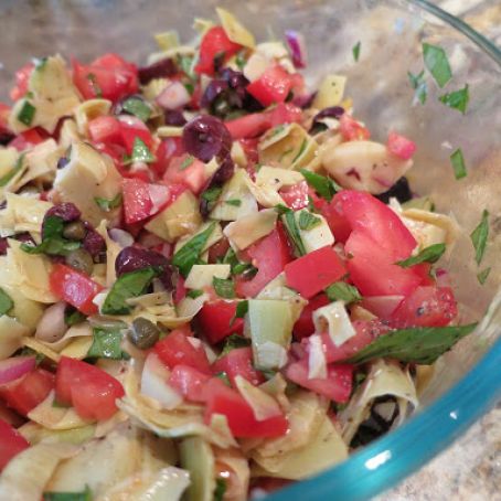 Chunky Artichoke Salsa