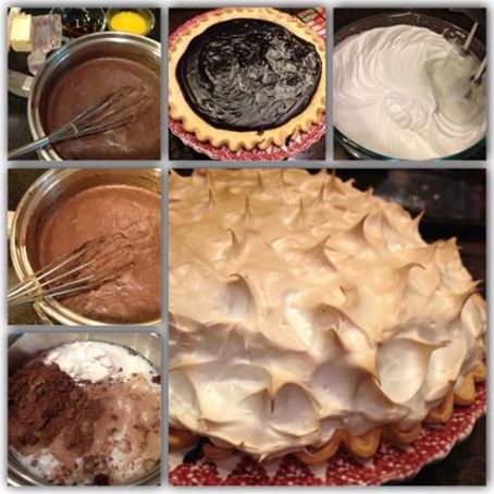Old Fashion Chocolate Pie