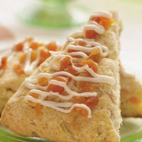 Apricot and White Chocolate Scones