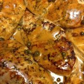 Chicken with Caper Cream sauce