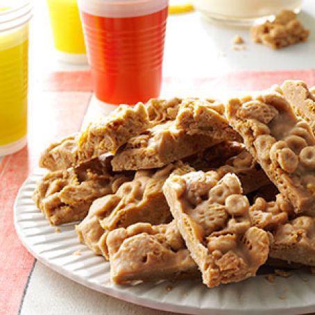 No-Bake Cereal Bars Recipe