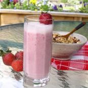 Banana Strawberry Smoothie Recipe