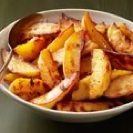 Crispy Garlic-Sage Potatoes