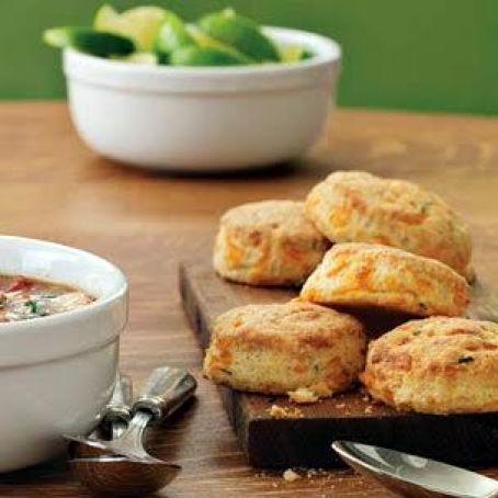 Chive-Cheddar Biscuits