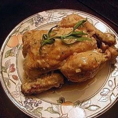 WHOLE CHICKEN AND TARRAGON