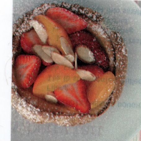 Strawberry Apricot Dutch Babies (mini dutch babies)