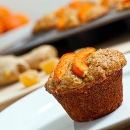 Apricot and Ginger Muffins